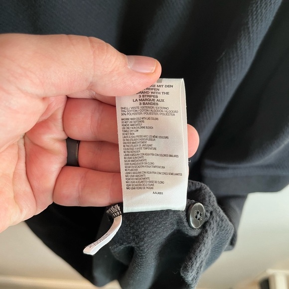 Men’s Black Adidas Climalite Golf Polo Size XL - Picture 6 of 7